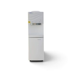 LEONARD Plastic USA American Technology Based Hot, Cold and Normal Water Dispenser with Refrigerator (347x403x1045 mm, White)