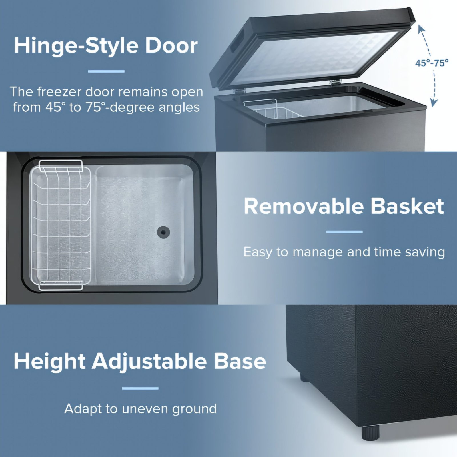 LEONARD USA 110L SS Finish Inner cabinet Deep Freezer , Based on American Technology - Image 6